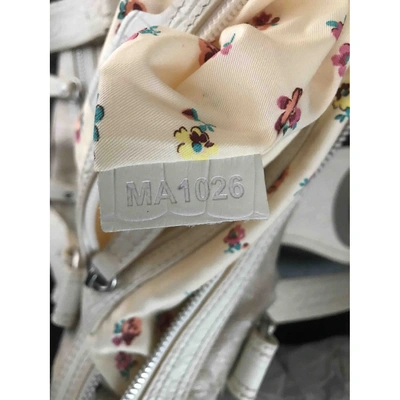 Pre-owned Kenzo Cloth Handbag In Beige