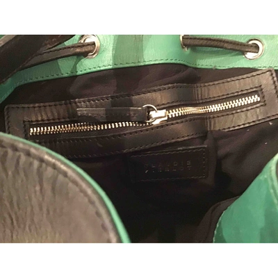 Pre-owned Claudie Pierlot Leather Bag In Black