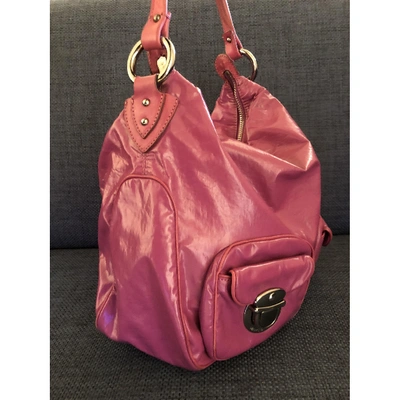 Pre-owned Marc Jacobs Leather Handbag In Pink