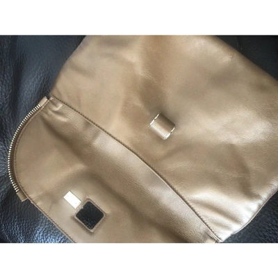 Pre-owned Jimmy Choo Leather Clutch Bag