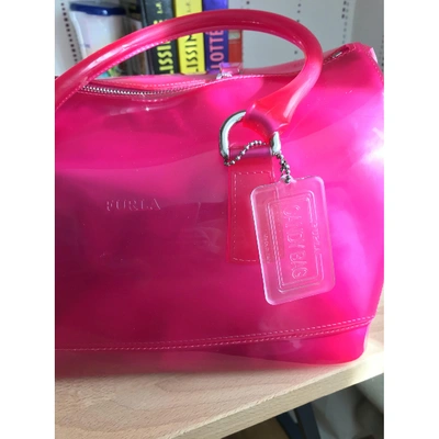 Pre-owned Furla Candy Bag Handbag In Pink