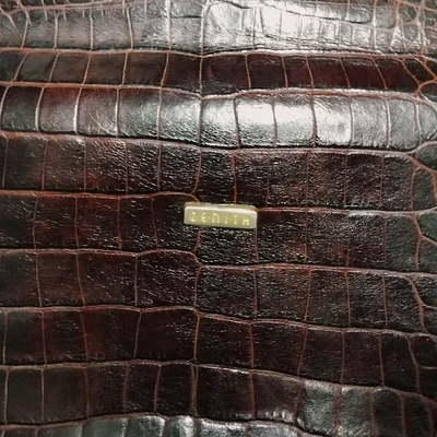 Pre-owned Zenith Brown Alligator Handbag