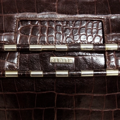 Pre-owned Zenith Brown Alligator Handbag