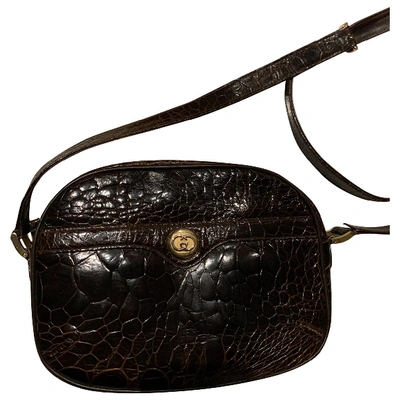 Pre-owned Gucci Crocodile Handbag