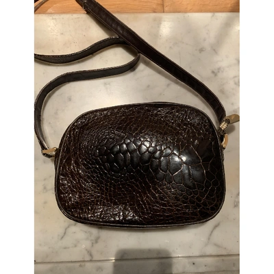 Pre-owned Gucci Crocodile Handbag