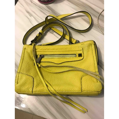 REBECCA MINKOFF Pre-owned Leather Crossbody Bag In Yellow