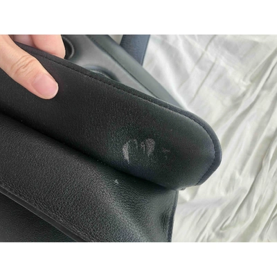 Pre-owned Jw Anderson Pierce Black Leather Handbag