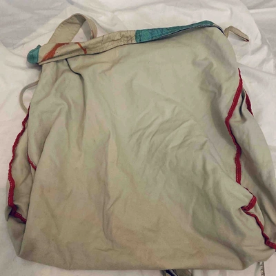 Pre-owned Yohji Yamamoto Multicolour Cotton Travel Bag