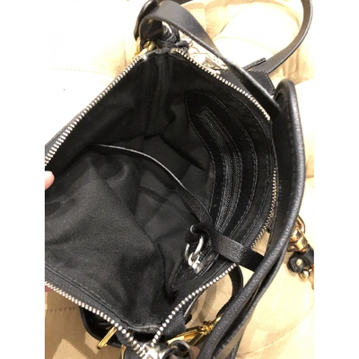 Pre-owned Chloé Kerala Black Leather Handbag