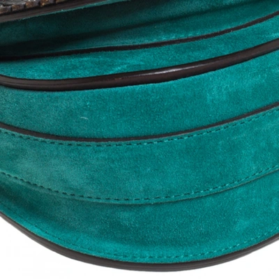 Pre-owned Ralph Lauren Green Suede Handbag