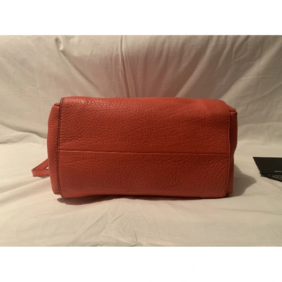 Pre-owned Dsquared2 Orange Leather Handbag