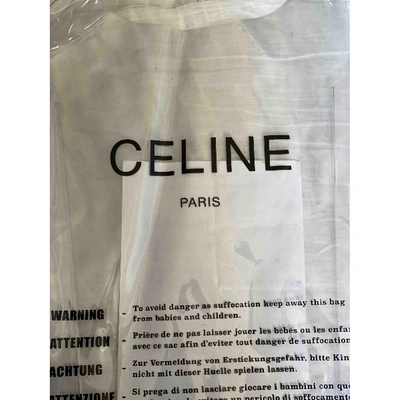 Sac plastique handbag Celine Silver in Plastic - 32810823