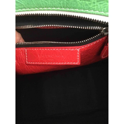 Pre-owned Balenciaga Bazar Bag Multicolour Leather Handbag