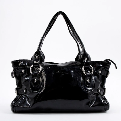 Pre-owned Robert Clergerie Black Patent Leather Handbag