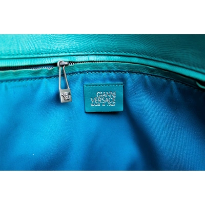 Pre-owned Versace Multicolour Ostrich Handbag