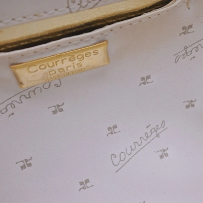 Pre-owned Courrèges Handbag In White