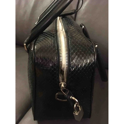 Pre-owned Barbara Bui Black Python Handbag