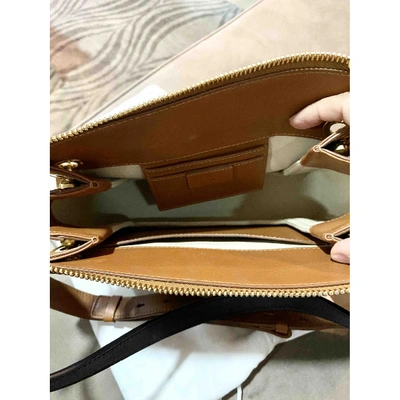 Pre-owned Chloé Roy Leather Handbag In Brown