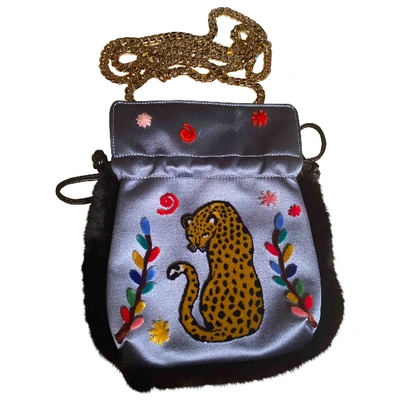 Pre-owned Les Petits Joueurs Silk Handbag In Multicolour