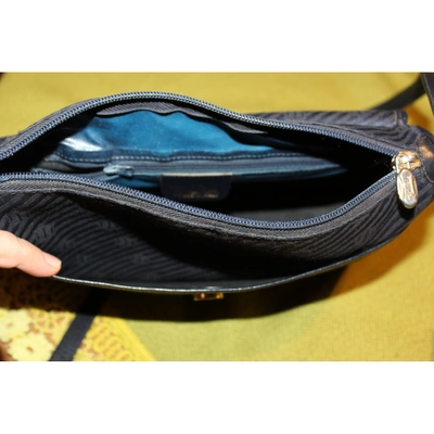 Pre-owned Emilio Pucci Cloth Handbag In Blue