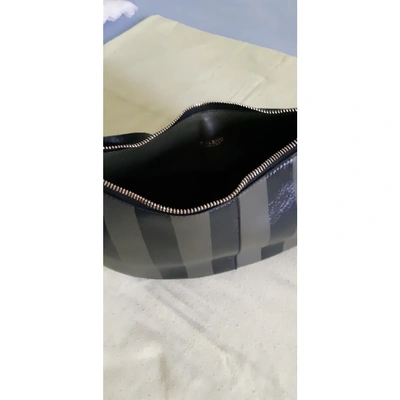 Pre-owned Nina Ricci Khaki Leather Handbag