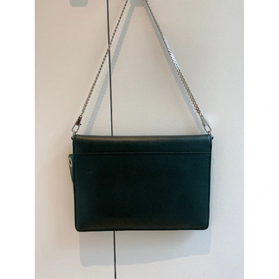 Pre-owned Carven Green Leather Handbag
