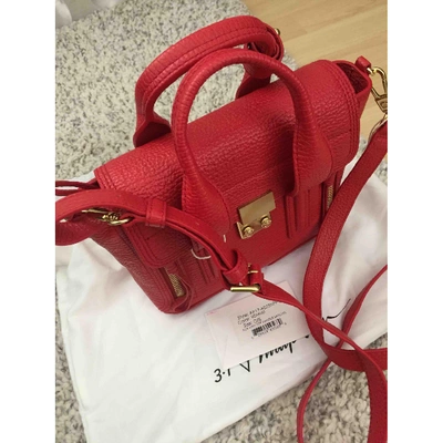 Pre-owned 3.1 Phillip Lim / フィリップ リム Pashli Red Leather Handbag