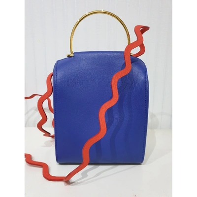 Pre-owned Roksanda Blue Leather Handbag