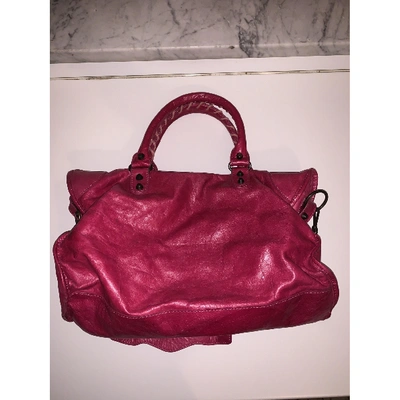 Pre-owned Balenciaga City Leather Handbag