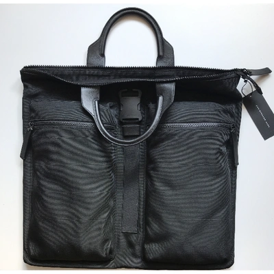 Pre-owned Christopher Kane Cloth Tote In Black