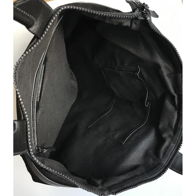 Pre-owned Christopher Kane Cloth Tote In Black