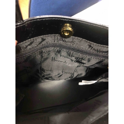 Pre-owned Harrods Black Handbag