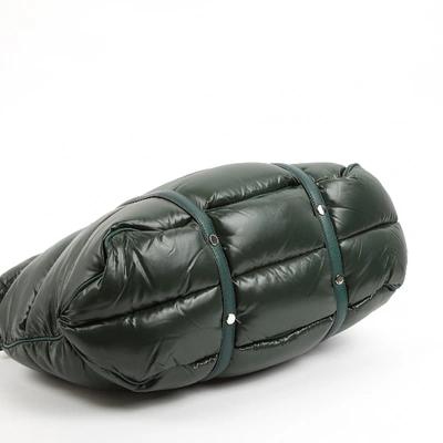 Pre-owned Moncler Tote In Green