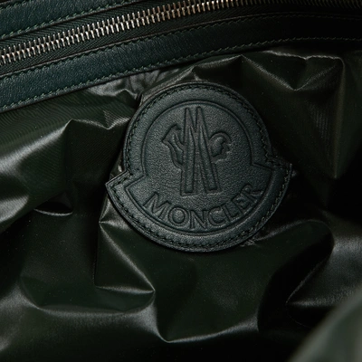 Pre-owned Moncler Tote In Green