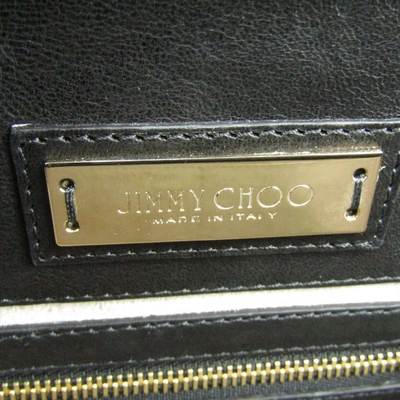 Pre-owned Jimmy Choo Riley Black Leather Handbag