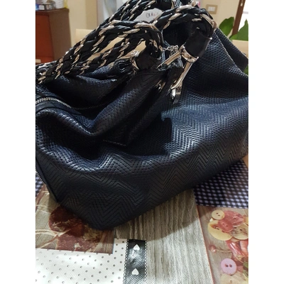Pre-owned Philosophy Di Alberta Ferretti Leather Handbag In Blue