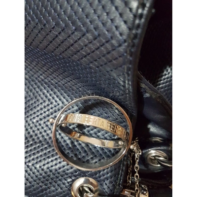 Pre-owned Philosophy Di Alberta Ferretti Leather Handbag In Blue
