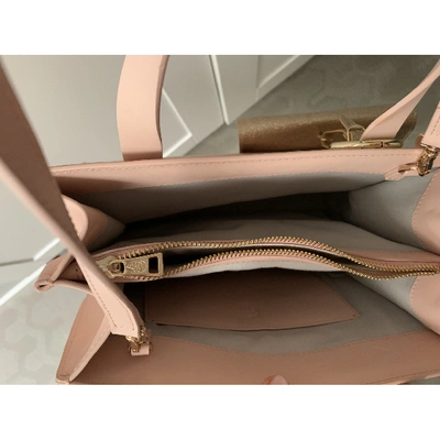 Pre-owned Ash Leather Crossbody Bag In Pink
