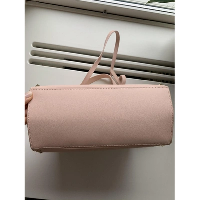 Pre-owned Ash Leather Crossbody Bag In Pink