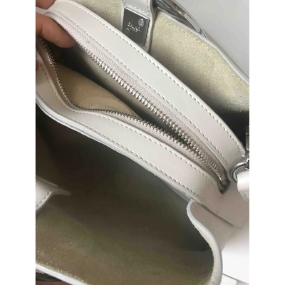 Pre-owned Salar Leather Handbag In White