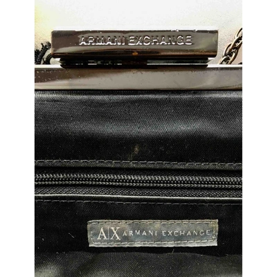 Pre-owned Emporio Armani Black Clutch Bag
