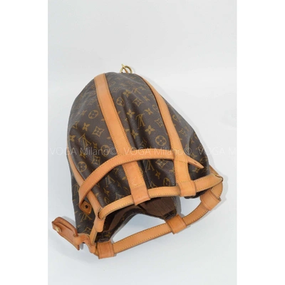 Pre-owned Louis Vuitton Romeo Gigli  Brown Cloth Backpack