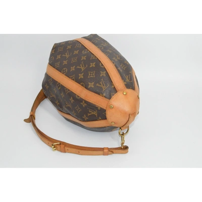 Pre-owned Louis Vuitton Romeo Gigli  Brown Cloth Backpack