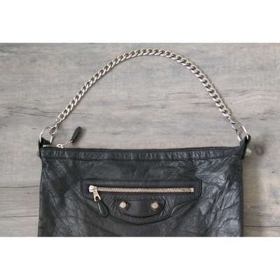 Pre-owned Balenciaga Day  Black Leather Handbag