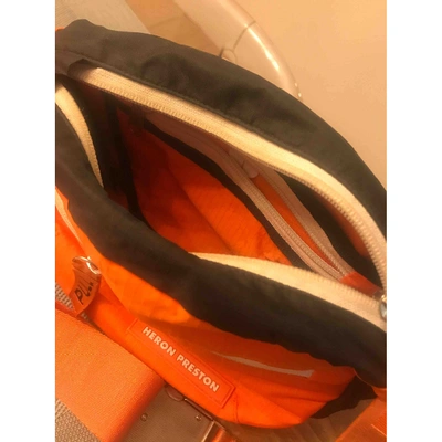 Pre-owned Heron Preston Orange Handbag