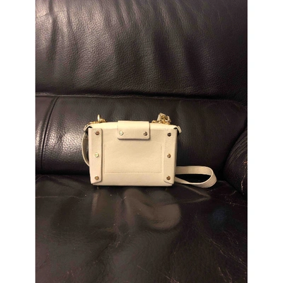 Pre-owned Yuzefi Asher Bag Leather Crossbody Bag In Beige