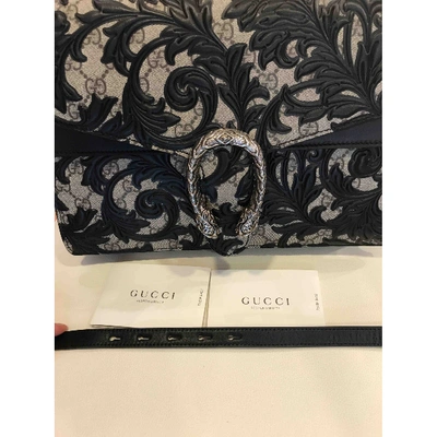 Pre-owned Gucci Dionysus Black Cloth Handbag