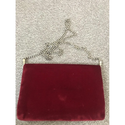 Pre-owned Karen Millen Clutch Bag In Red