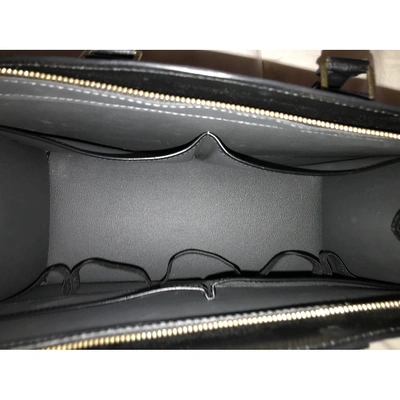 Riviera leather handbag Louis Vuitton Black in Leather - 35557482