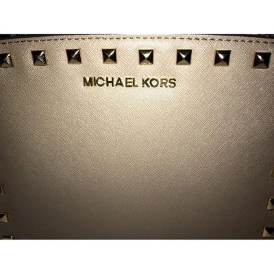 Pre-owned Michael Kors Anthracite Leather Handbag